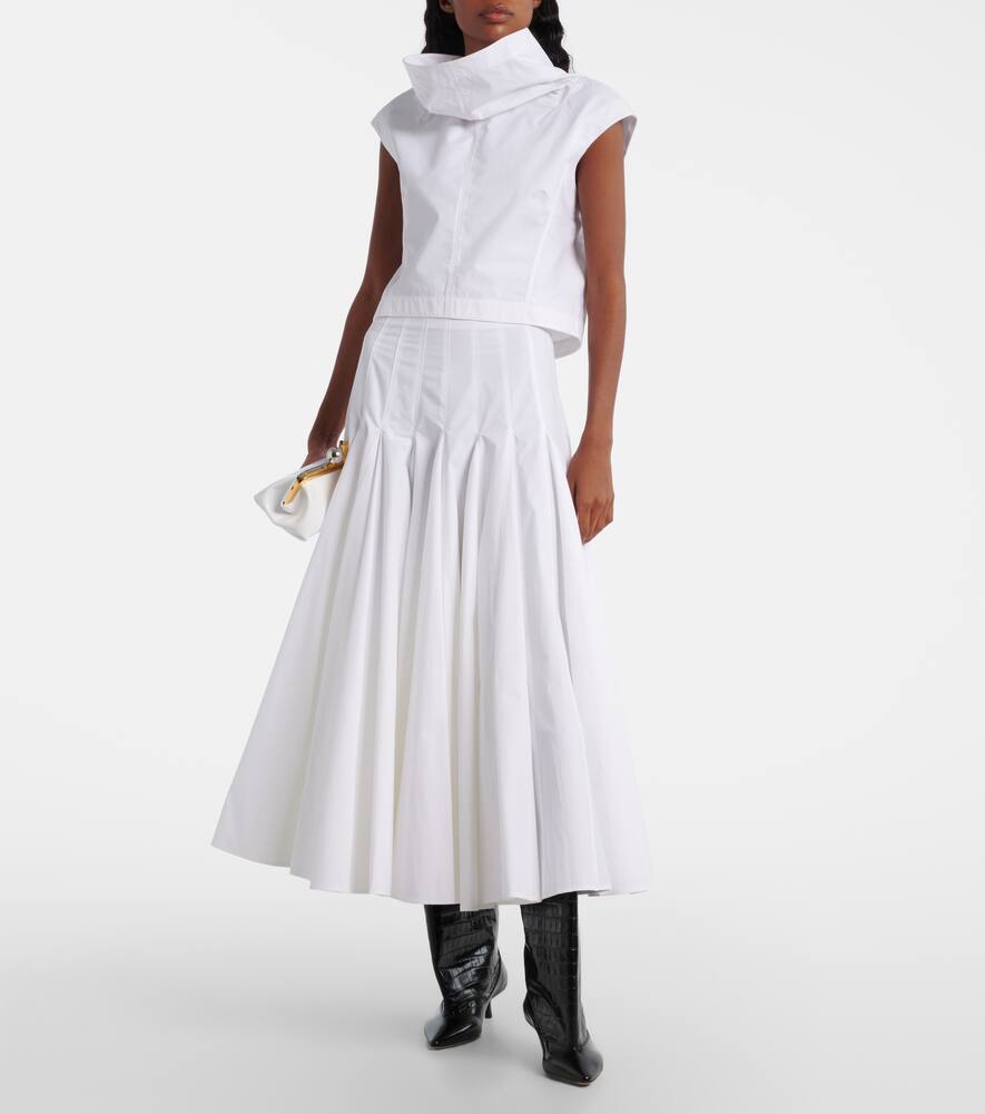 Турни высокие сапоги до колена из кожи с эффектом крокодила Jacquemus, Black — фото 3