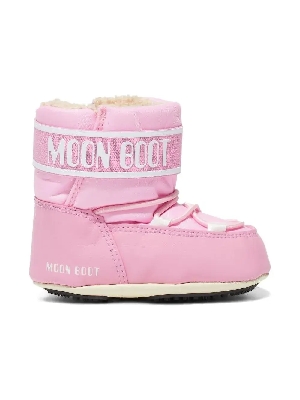 

Сапоги с логотипом и ремешком для малышей Moon Boot Kids, розовый