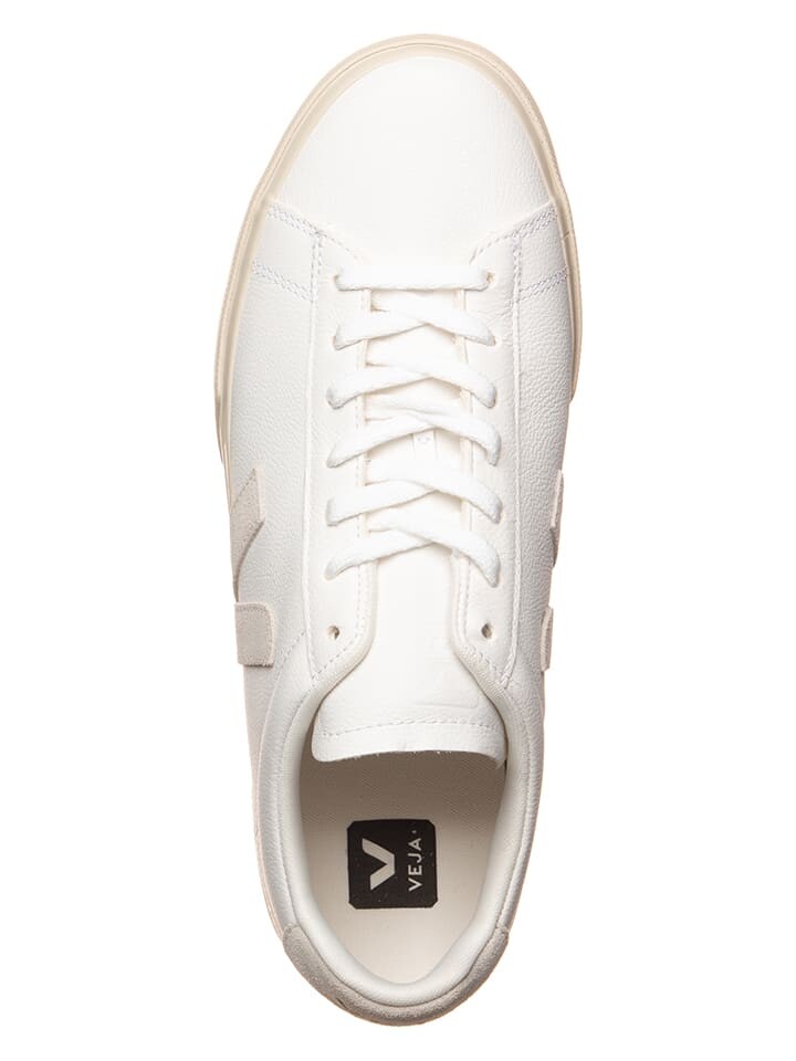Кроссовки на шнуровке Veja Leder-Sneakers Campo, цвет Weiß/Creme — фото 4