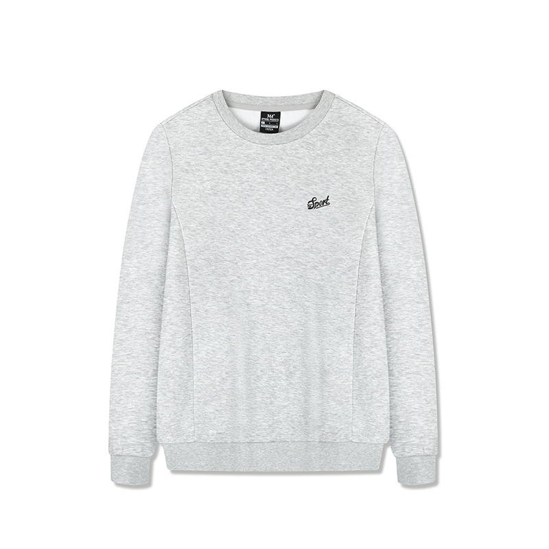 

361° Свитшот Women's Light Tile Heather Gray Crew Neck Moderate Regular