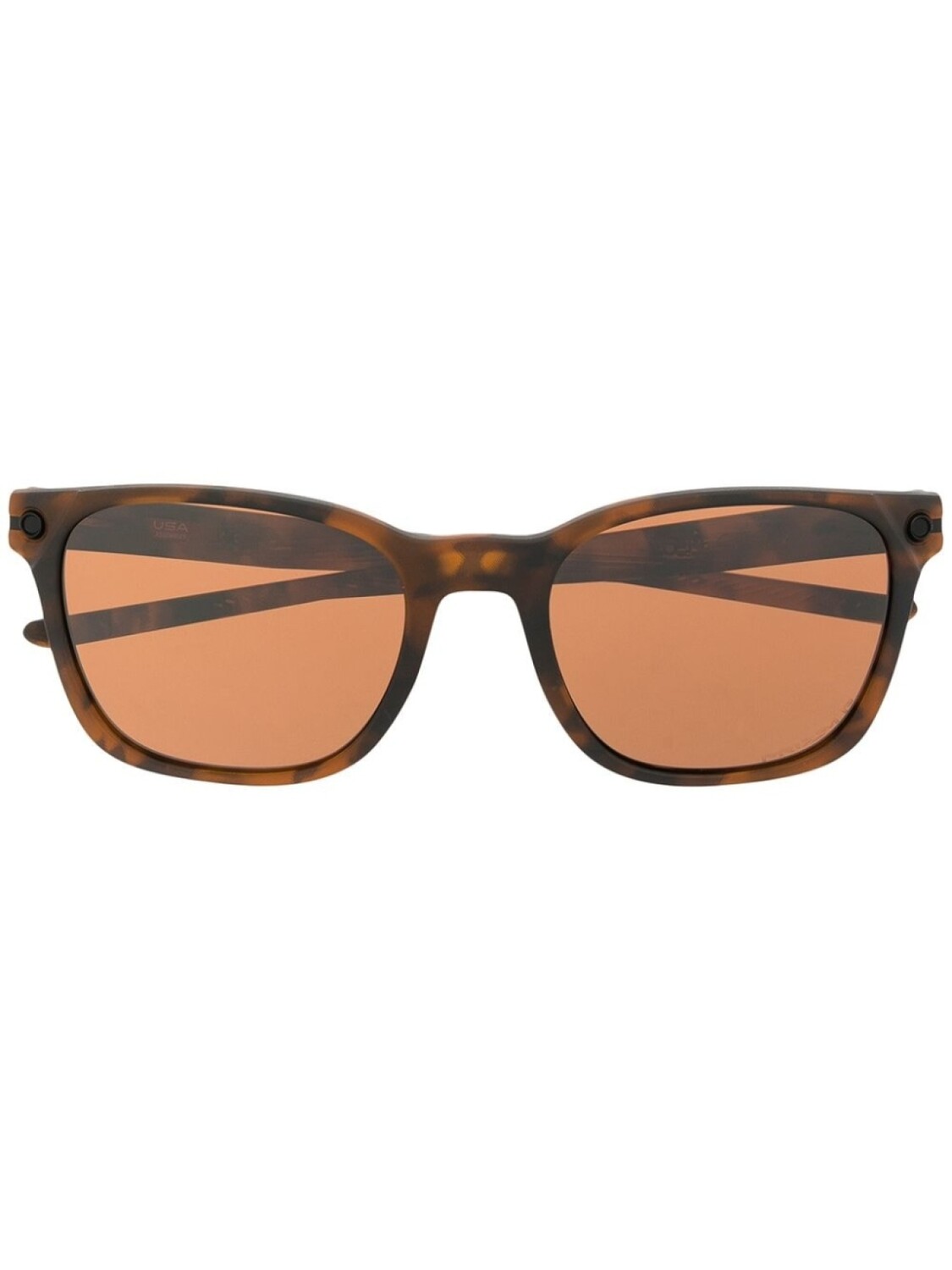 

Oakley солнцезащитные очки Objector с квадратной оправе, коричневый