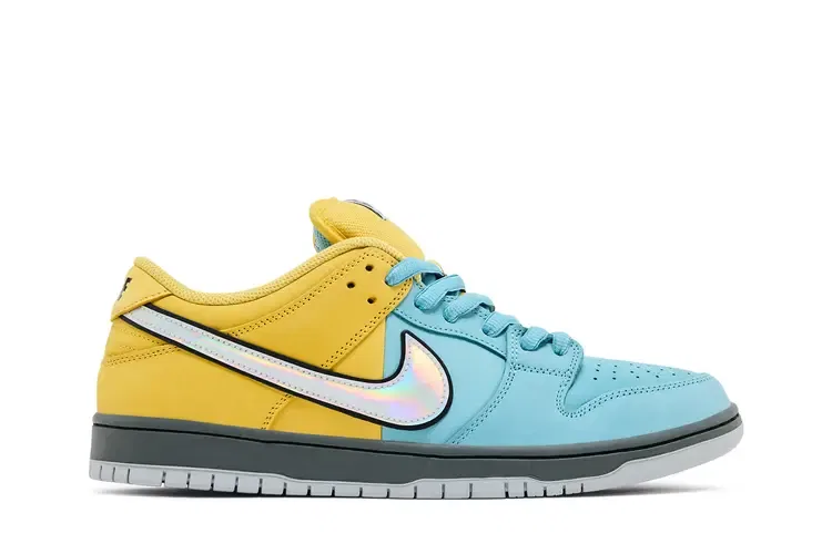 Кроссовки Nike SB Dunk Low, желтый
