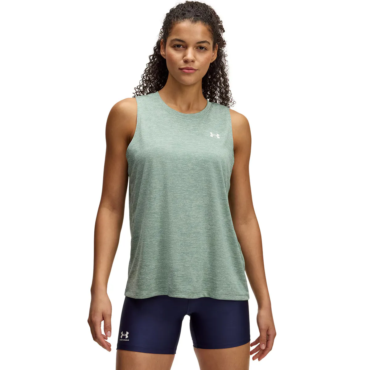

Футболка Under Armour женская Tech Tank Twist, зеленый