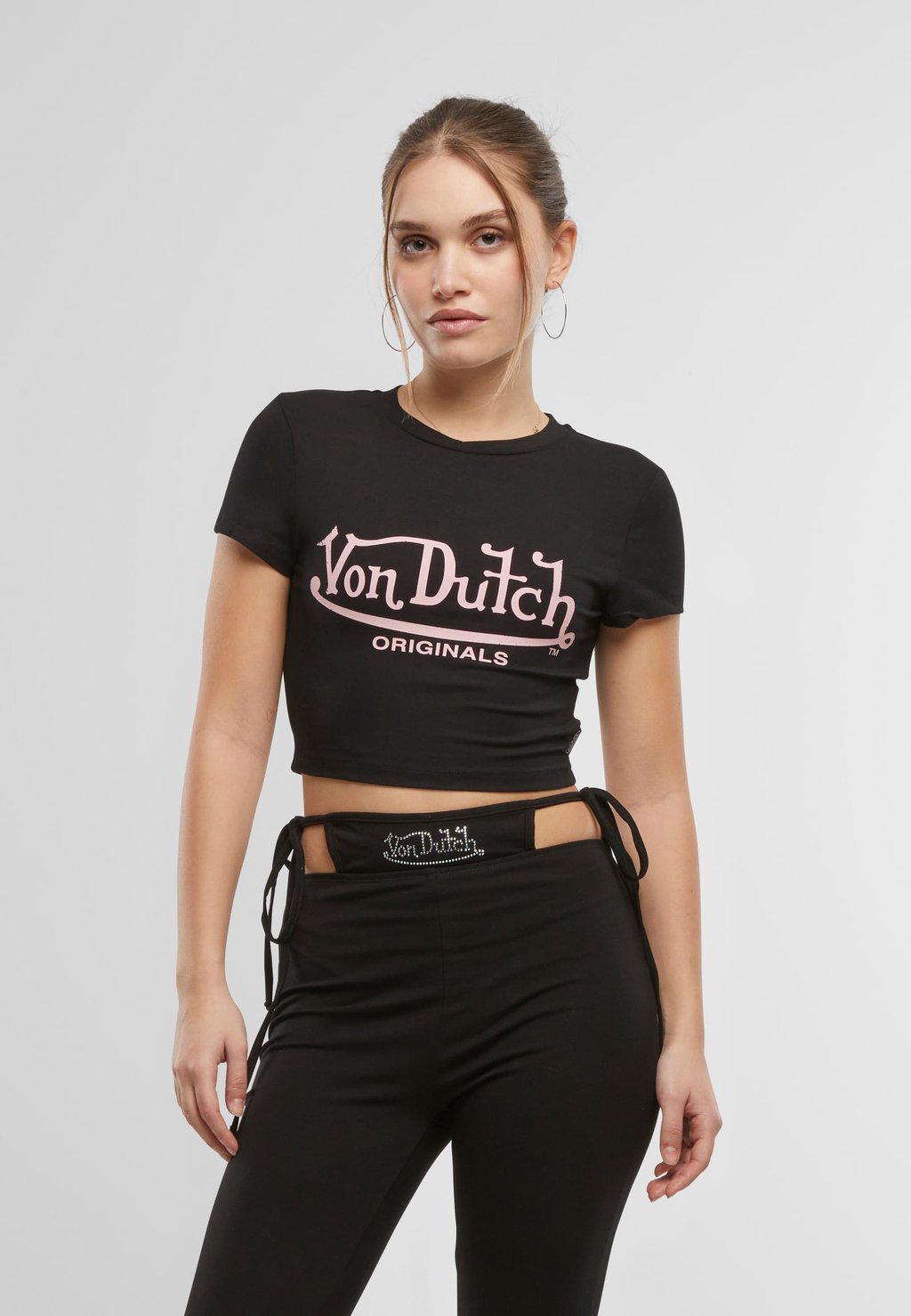 

Футболка с принтом ARTA Von Dutch, черный