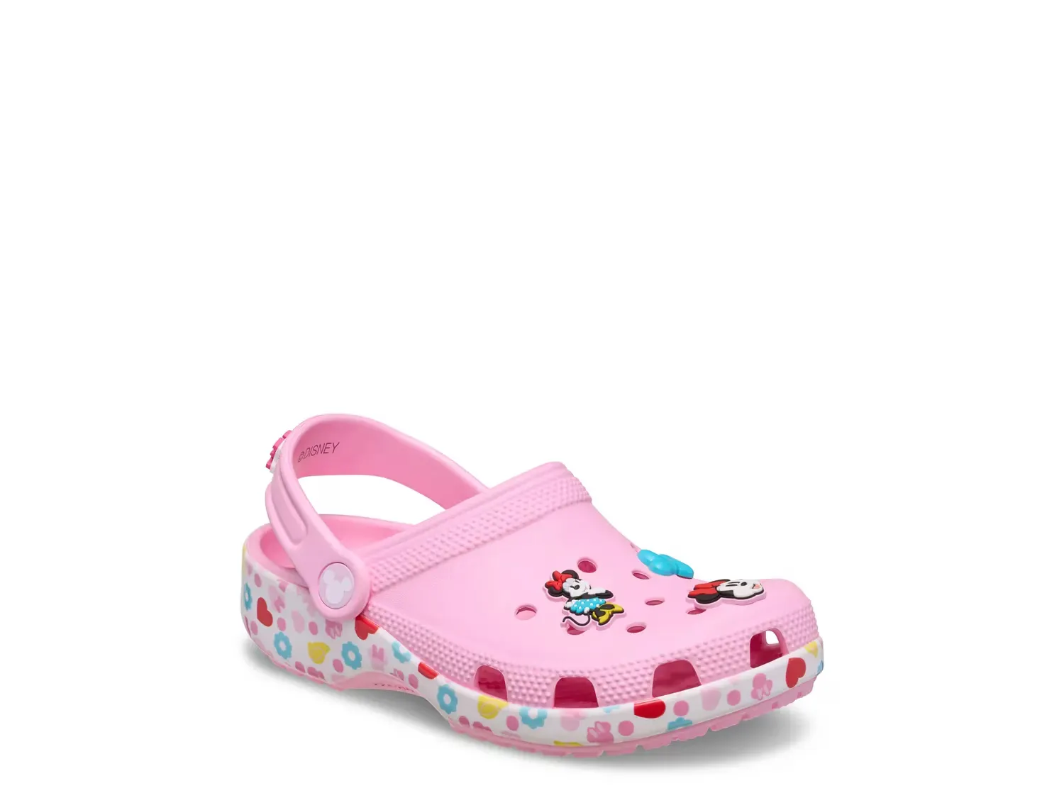 

Mickey Friends Minnie Classic Clog - детские Crocs, Light Pink