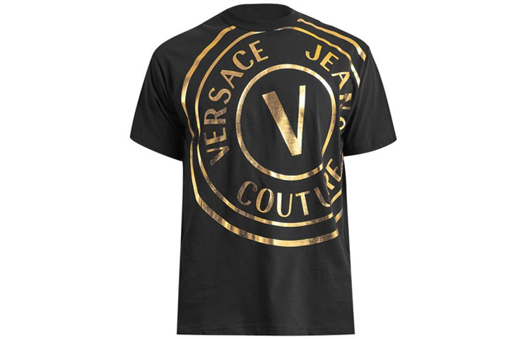 

VERSACE JEANS COUTURE Футболка мужская черная