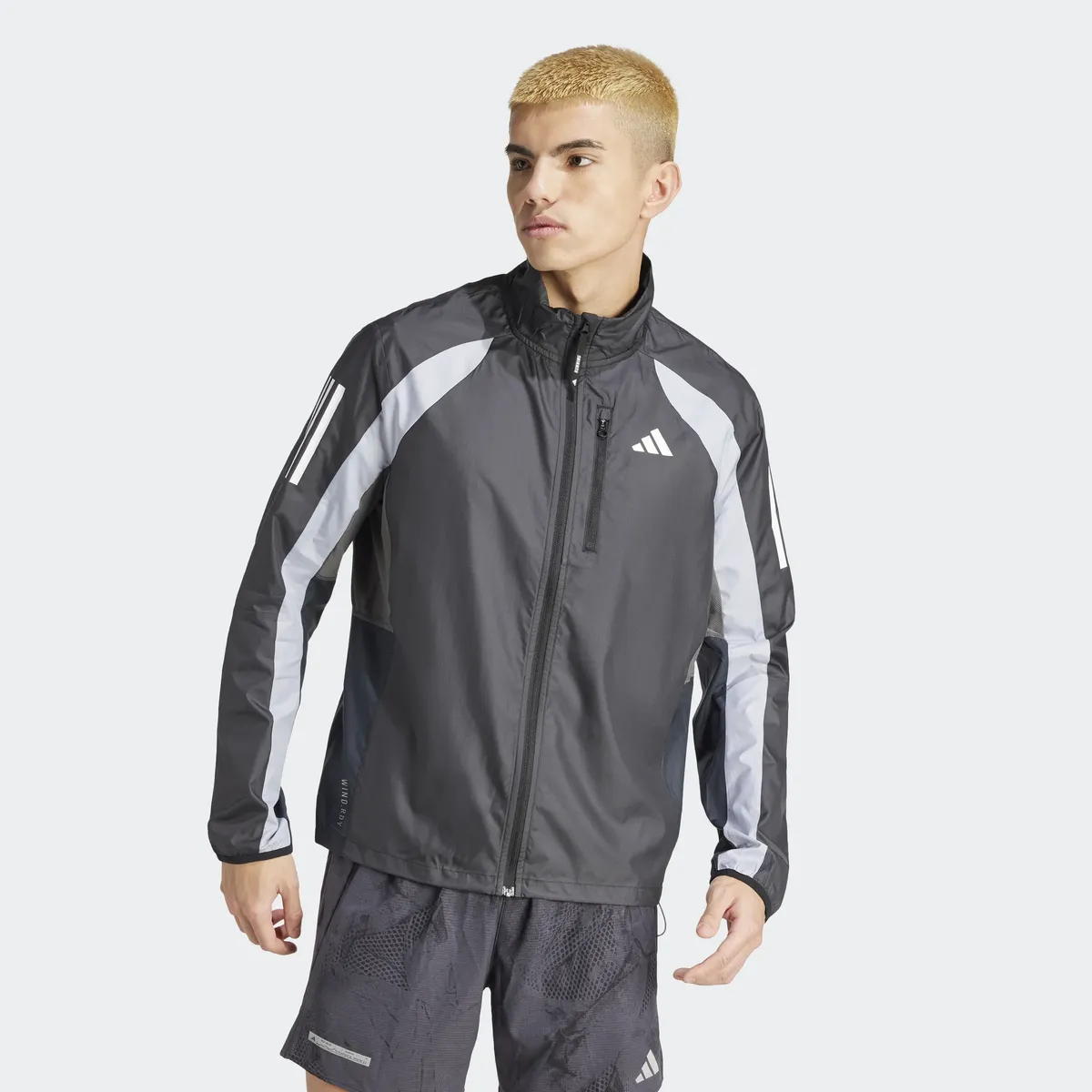 

Беговая куртка adidas Performance "OTR B CB JACKET", серый