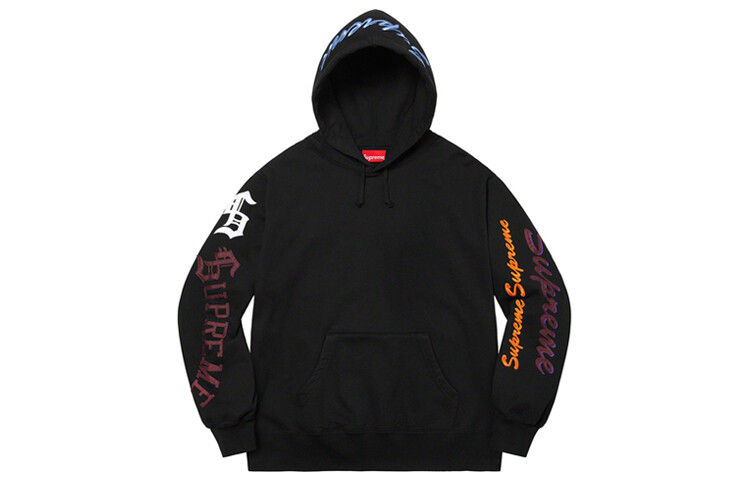 Осень/Зима 21 Толстовка унисекс Supreme, фиолетовый — фото 4
