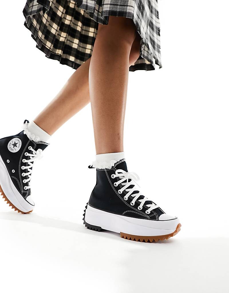 

Converse – Run Star Hike Hi – Черные спортивные туфли