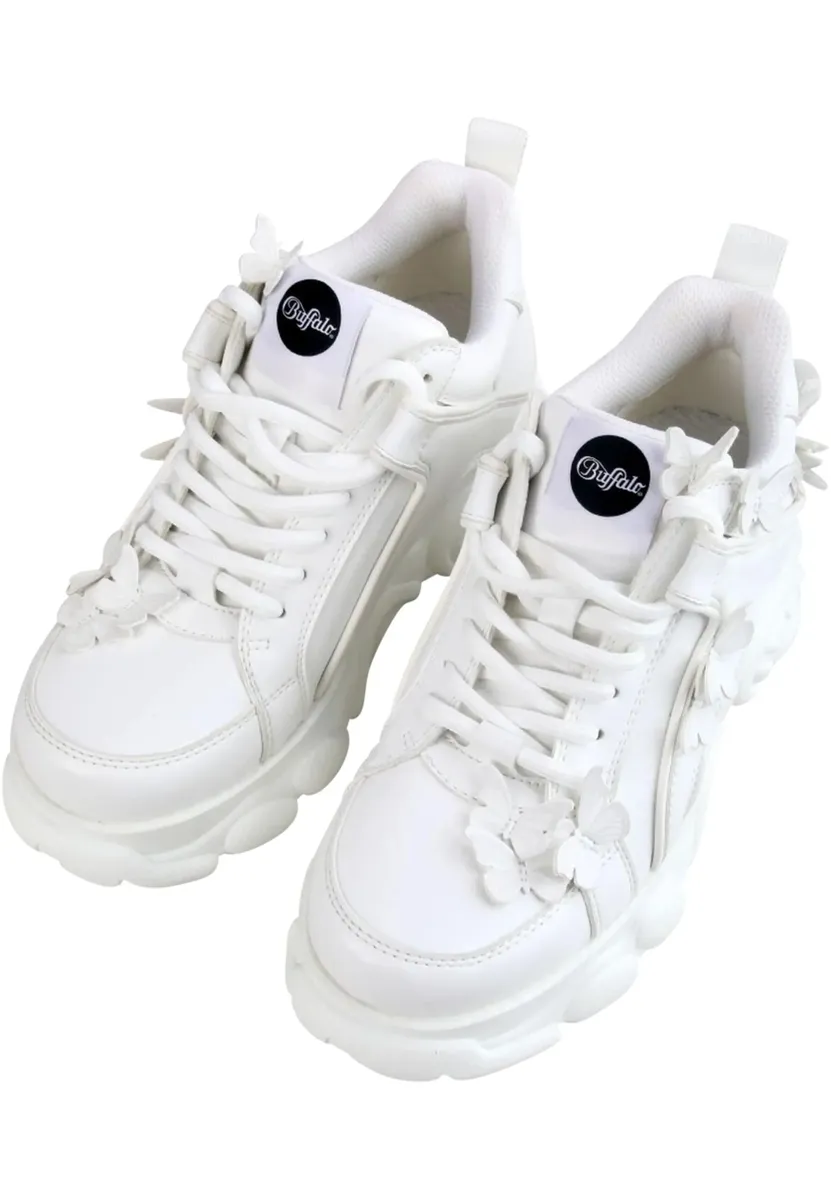 

Кроссовки Buffalo " Buffalo Women Buffalo Cld Corin Butterfly Vegan Nappa", белый