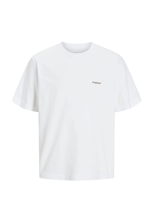 

Хлопковая футболка Originals By Jack & Jones, белый