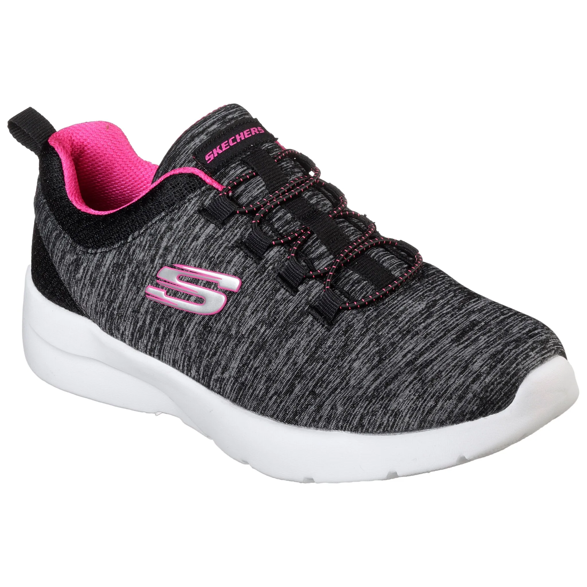 Слипоны Skechers "DYNAMIGHT 2.0-IN A FLASH", тапочки, повседневная обувь, удобная обувь, подходящая для машинной стирки, розовый