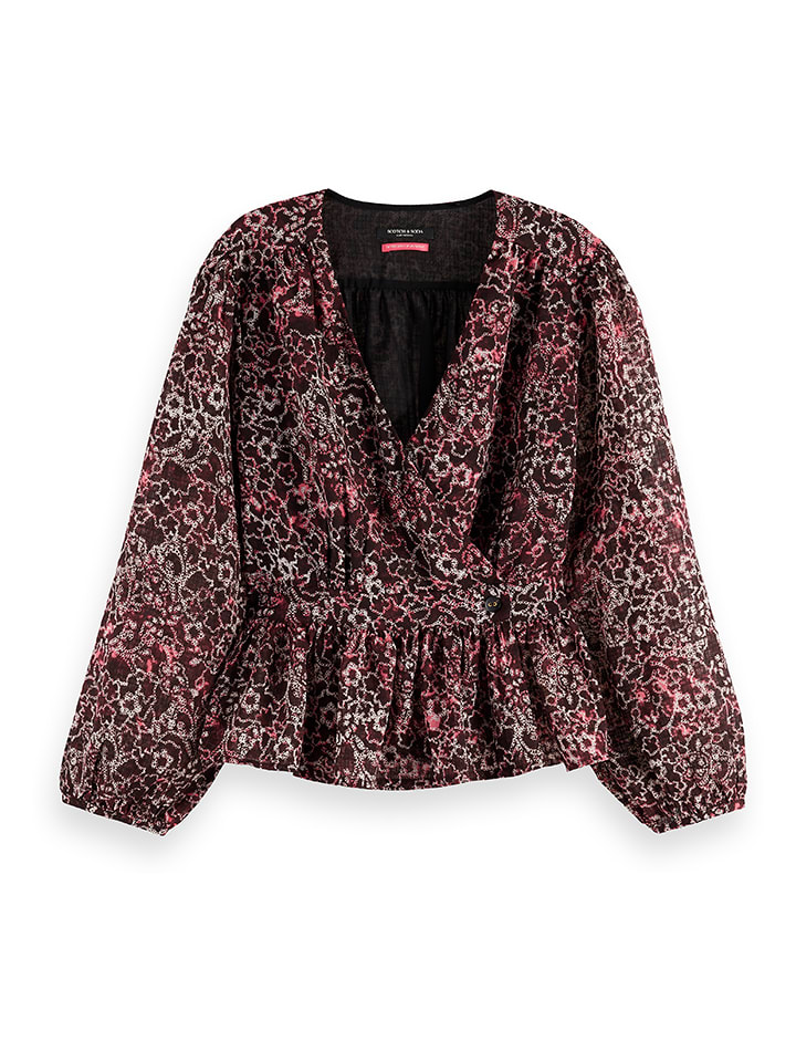 

Блузка Scotch & Soda, бордовый