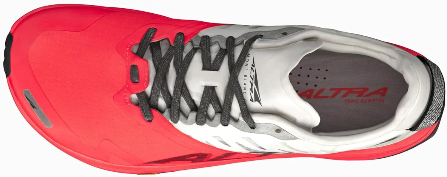 Мужские кроссовки для трейлраннинга ALTRA Mont Blanc Carbon, белый/коралловый — фото 3
