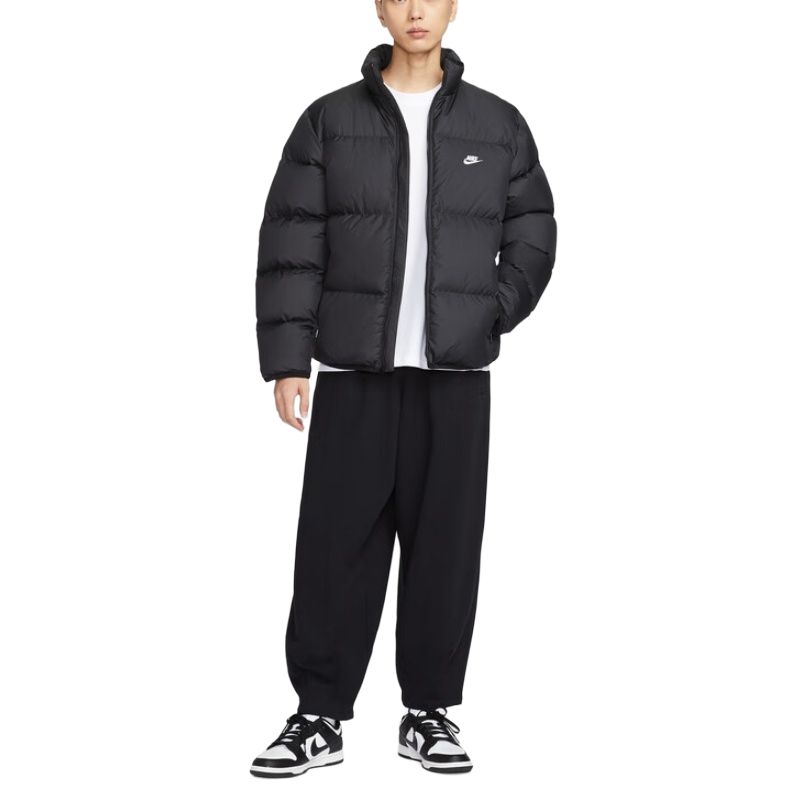 Куртка мужская Sportswear Club Therma FIT Nike, черно-белый — фото 3