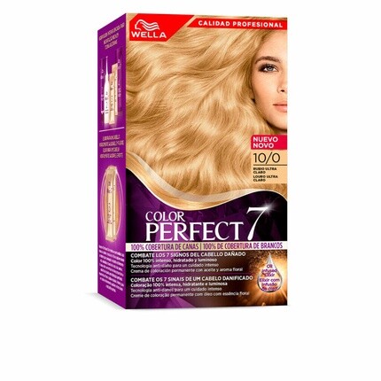 Color Perfect 7 100 Кобертура Де Канас 10-0 Рубио Ультра Кларо, Wella — фото 2