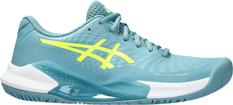 Кроссовки Wmns Gel Challenger 14 'Gris Blue Safety Yellow', синий