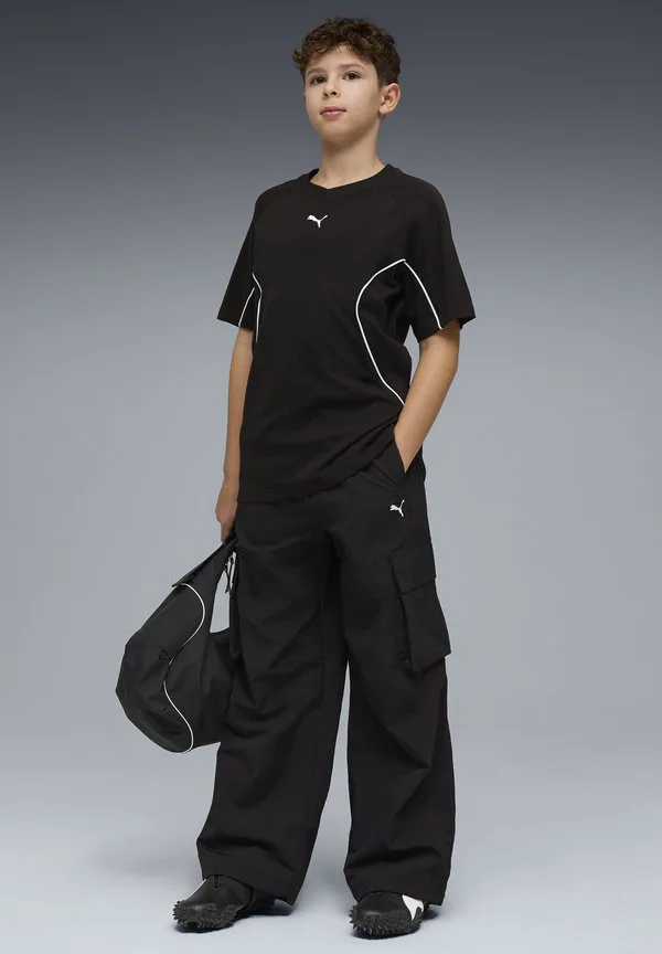 Футболка с принтом в свободном стиле Puma, Puma Black — фото 3