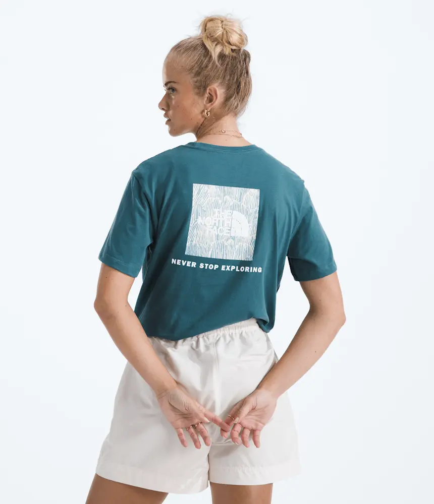 

Женская футболка Evolution Box NSE Fill с коротким рукавом и принтом The North Face, Space