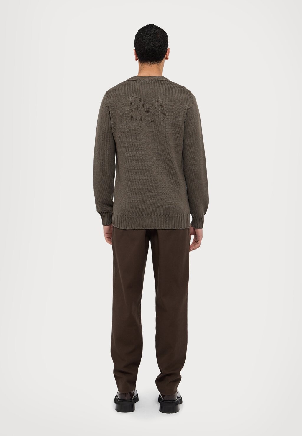 

Джемпер PULLOVER Emporio Armani, коричневый