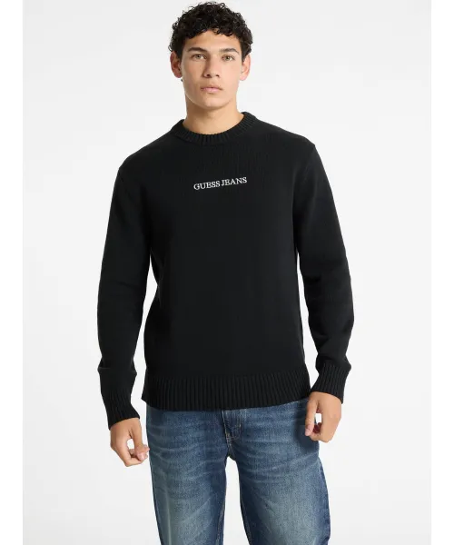 

Свитер Regular fit Guess Jeans, черный