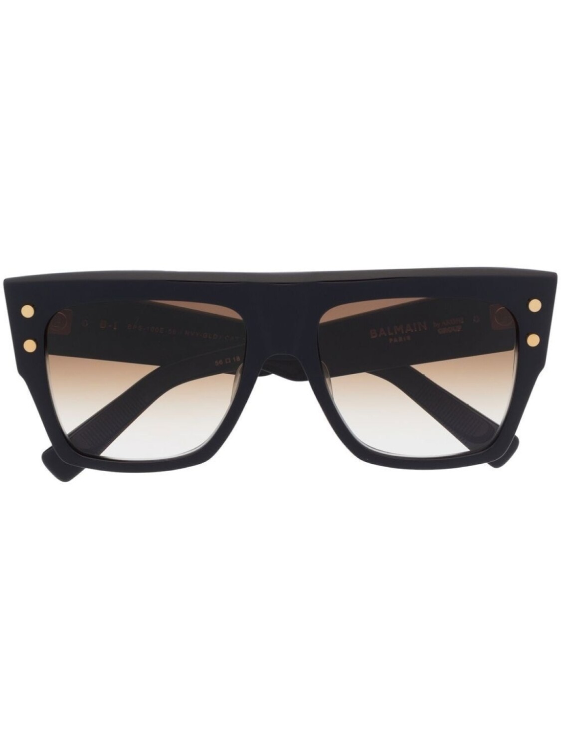 

Balmain Eyewear солнцезащитные очки B-I в квадратной оправе, синий