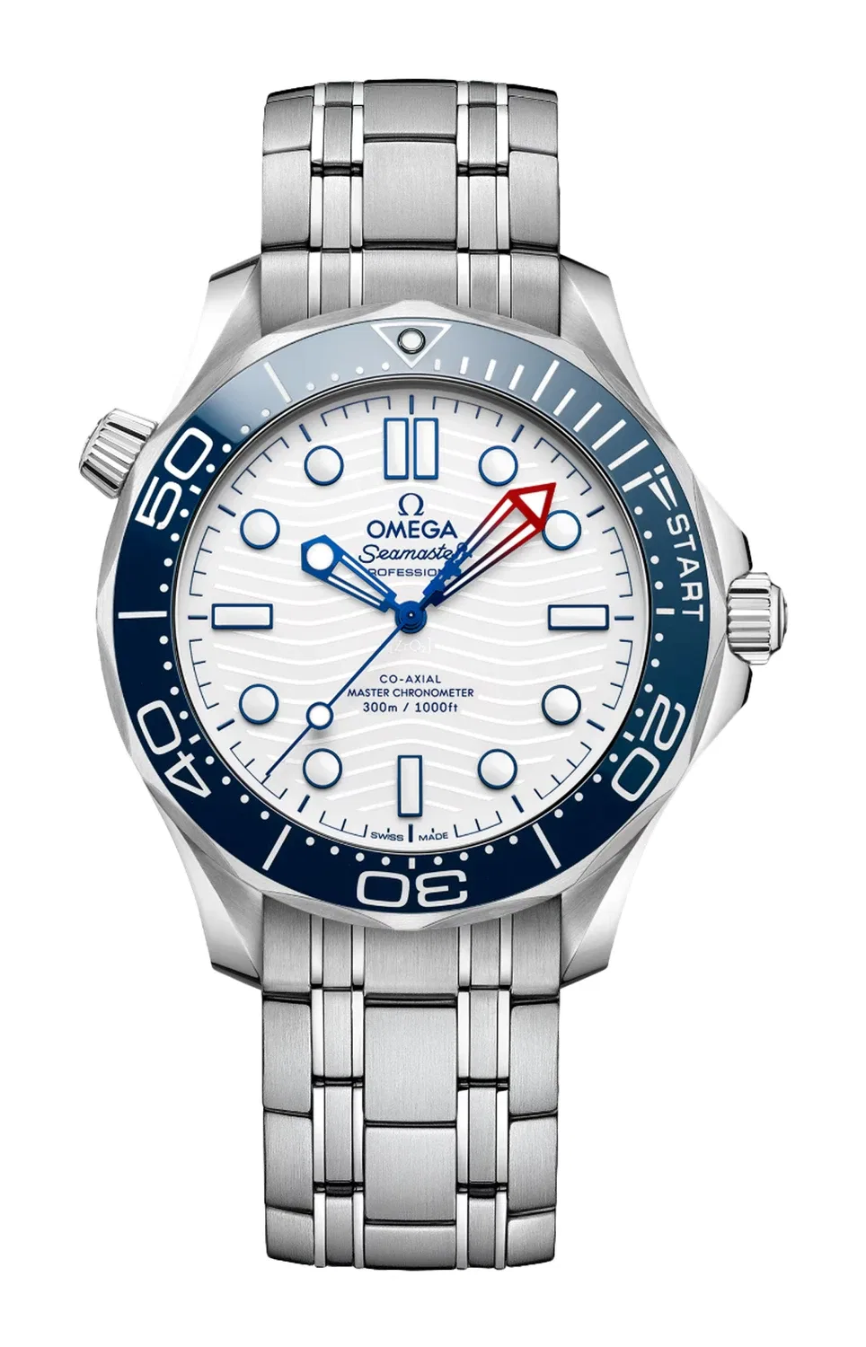 SEAMASTER DIVER 300M 42 ММ, СТАЛЬ НА СТАЛИ - 210.30.42.20.04.002 OMEGA, золотой