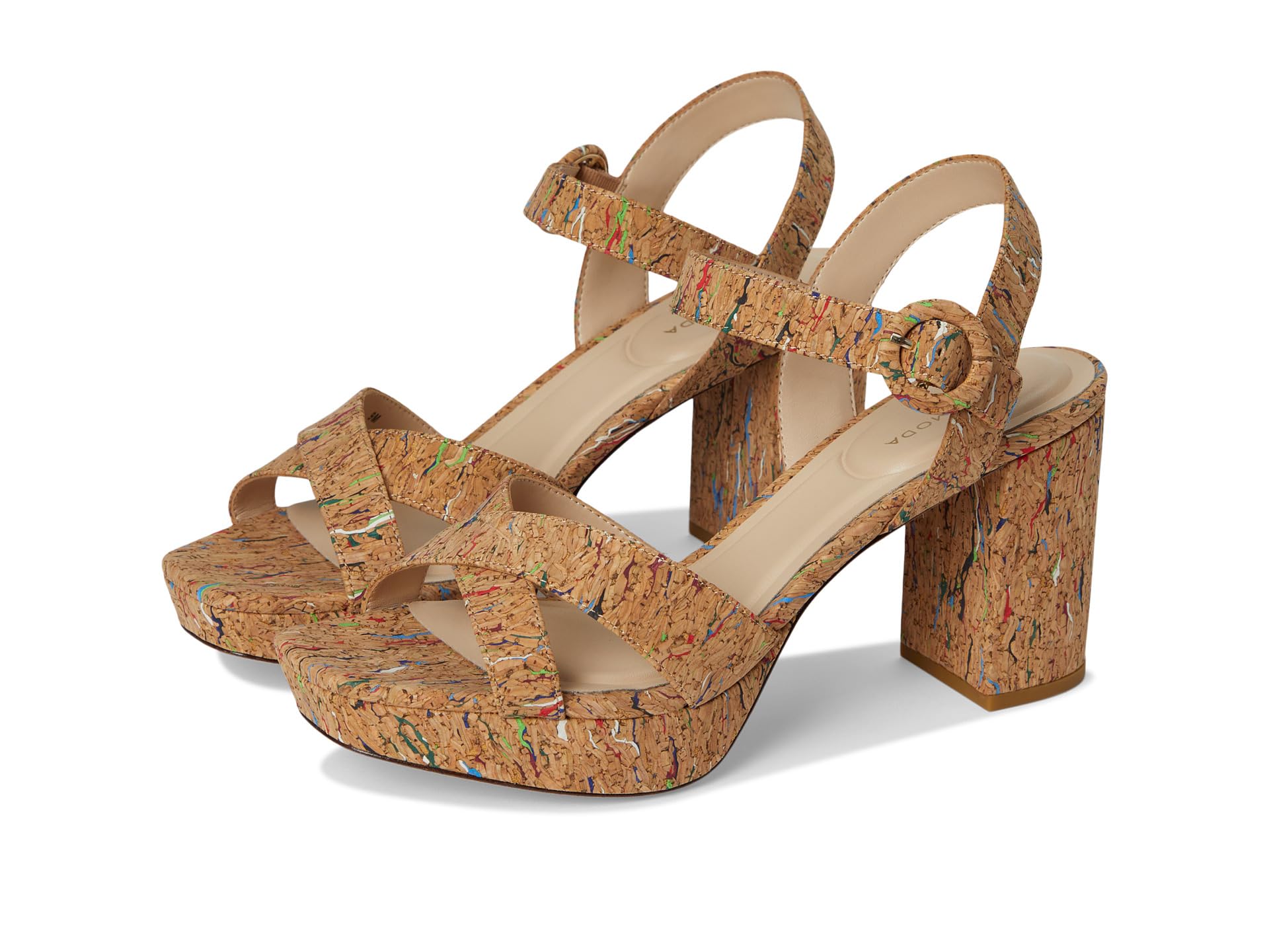 Сандалии Pelle Moda Andrei Platform Sandal, разноцветный