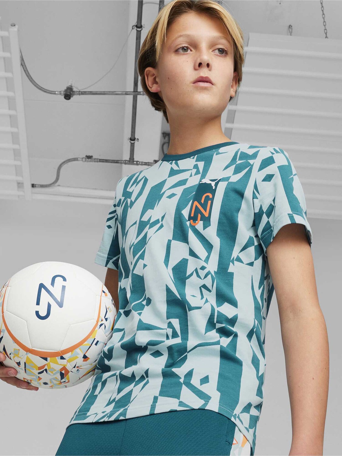 

Футболка Puma Neymar JR Creativity Logo Jr, синий