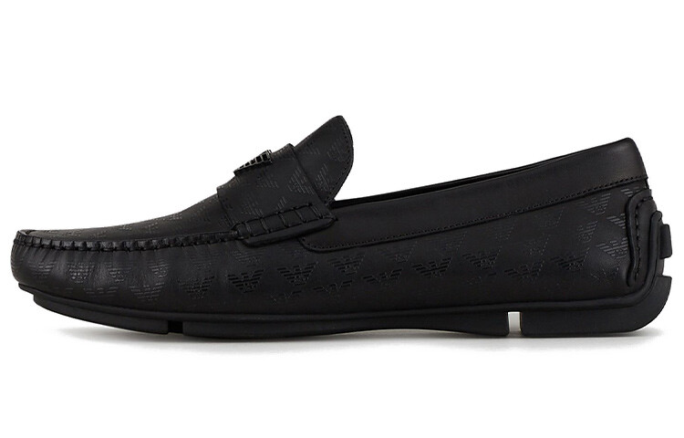 

Мужские повседневные низкие черные/синие Emporio Armani