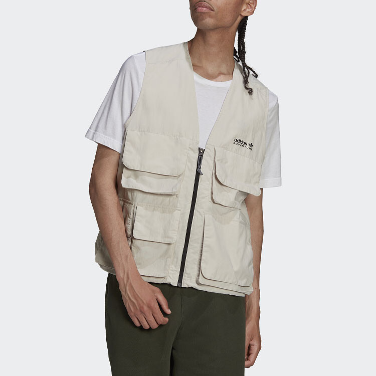 Жилет Adventure ST для мужчин, цвет бокситовый коричневый Adidas Originals, коричневый — фото 2