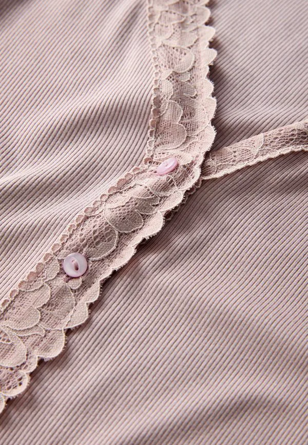 Кардиган прямого кроя с отделкой для нижнего слоя Next, Blush Pink — фото 2