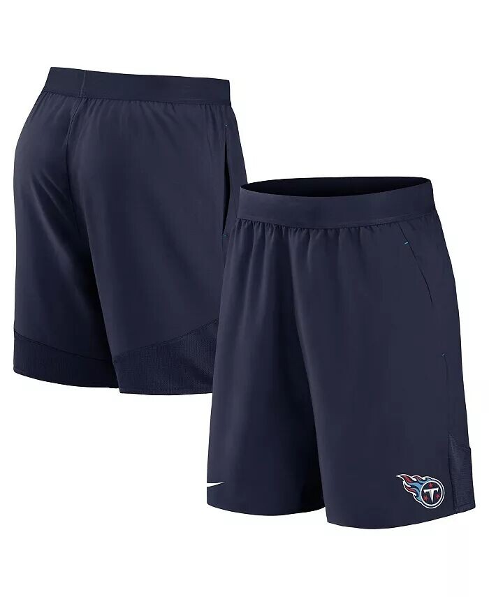 

Мужские темно-синие шорты Tennessee Titans Stretch Woven Nike