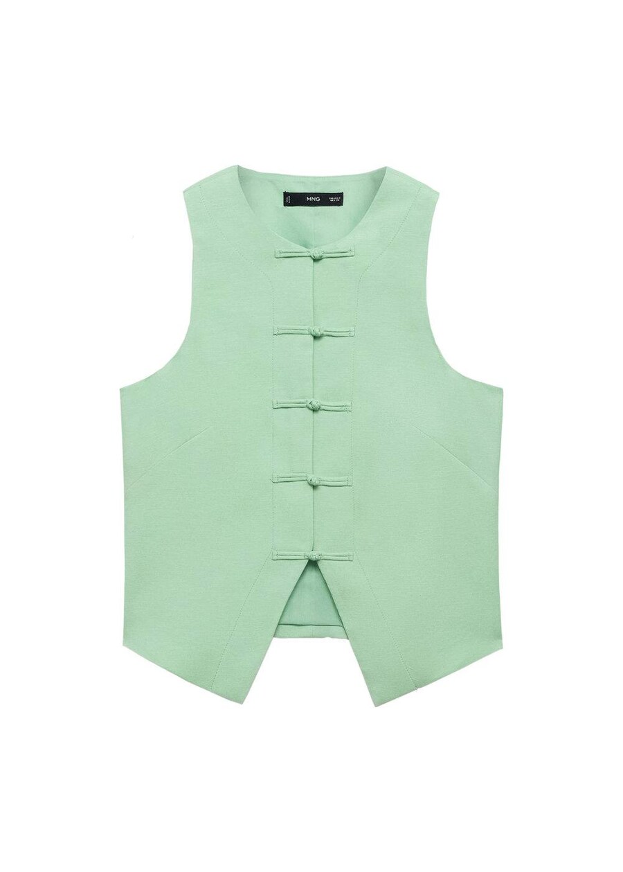 

Костюмный жилет MANGO Laguna, Pastel green