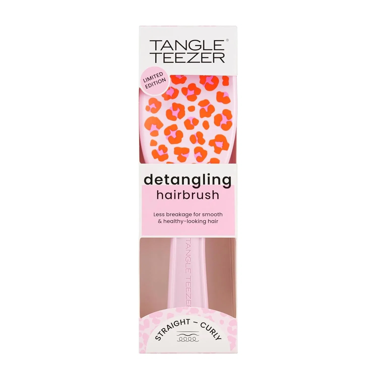 Расческа для влажных и сухих волос «The Ultimate Detangler» от Tangle Teezer Tangle Teezer, Vibrant Leopard Print