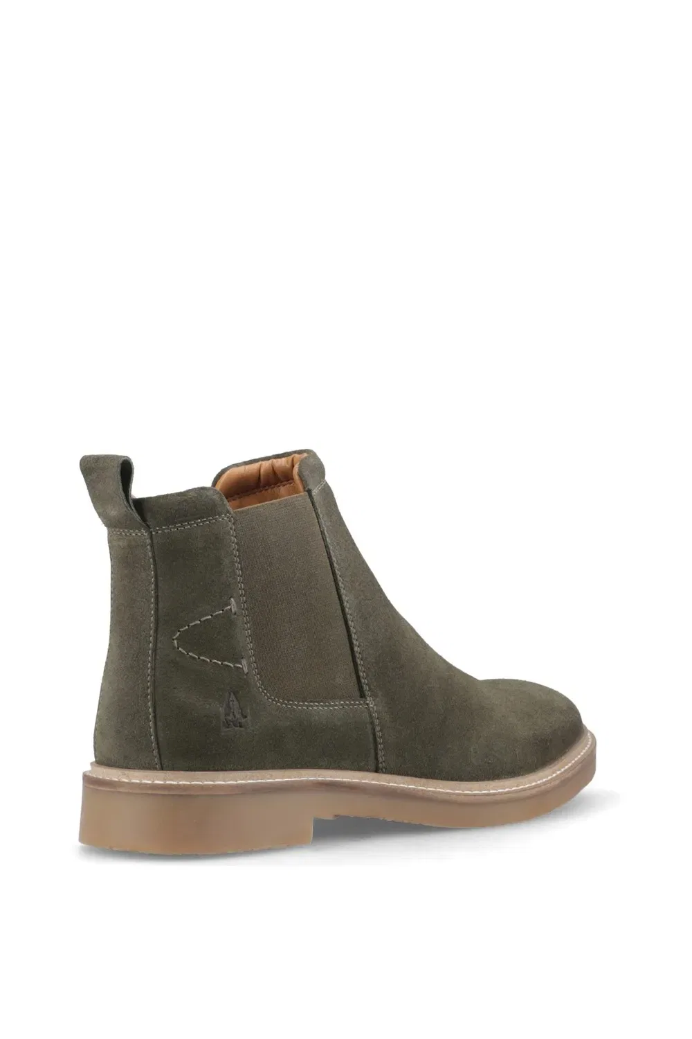 Челси ботинки Gareth из водонепроницаемой замши Hush Puppies, хаки — фото 2