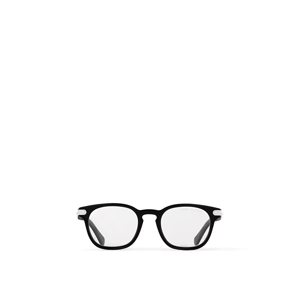 

Очки LV Signature Square Round Anti-Blue Light Louis Vuitton, черный