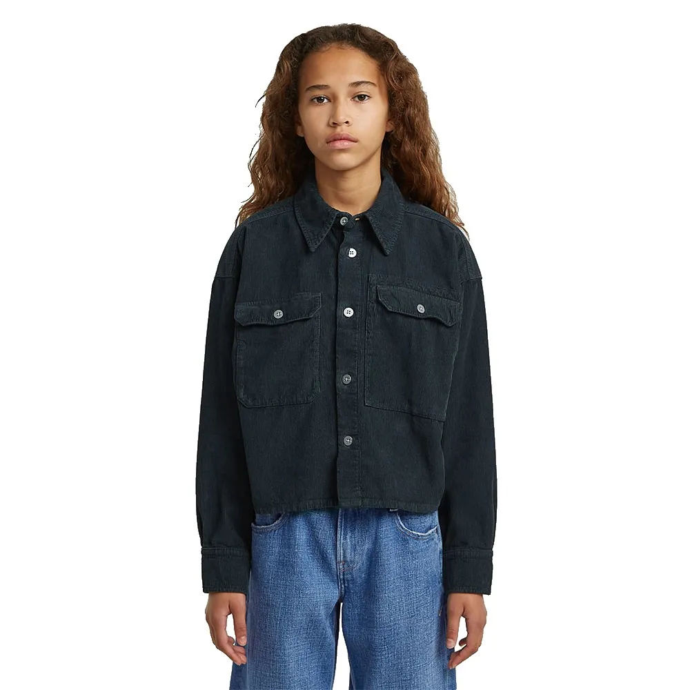 

Укороченная футболка с длинным рукавом G-Star D29203-01, синий