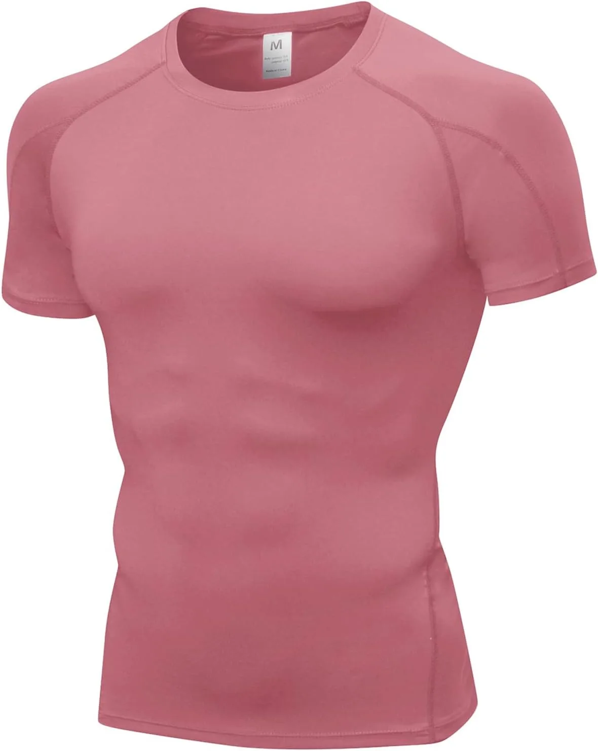 

Yuerlian мужская компрессионная футболка с коротким рукавом