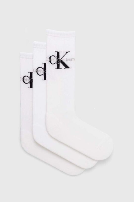 

3 пары носков Calvin Klein Jeans, белый