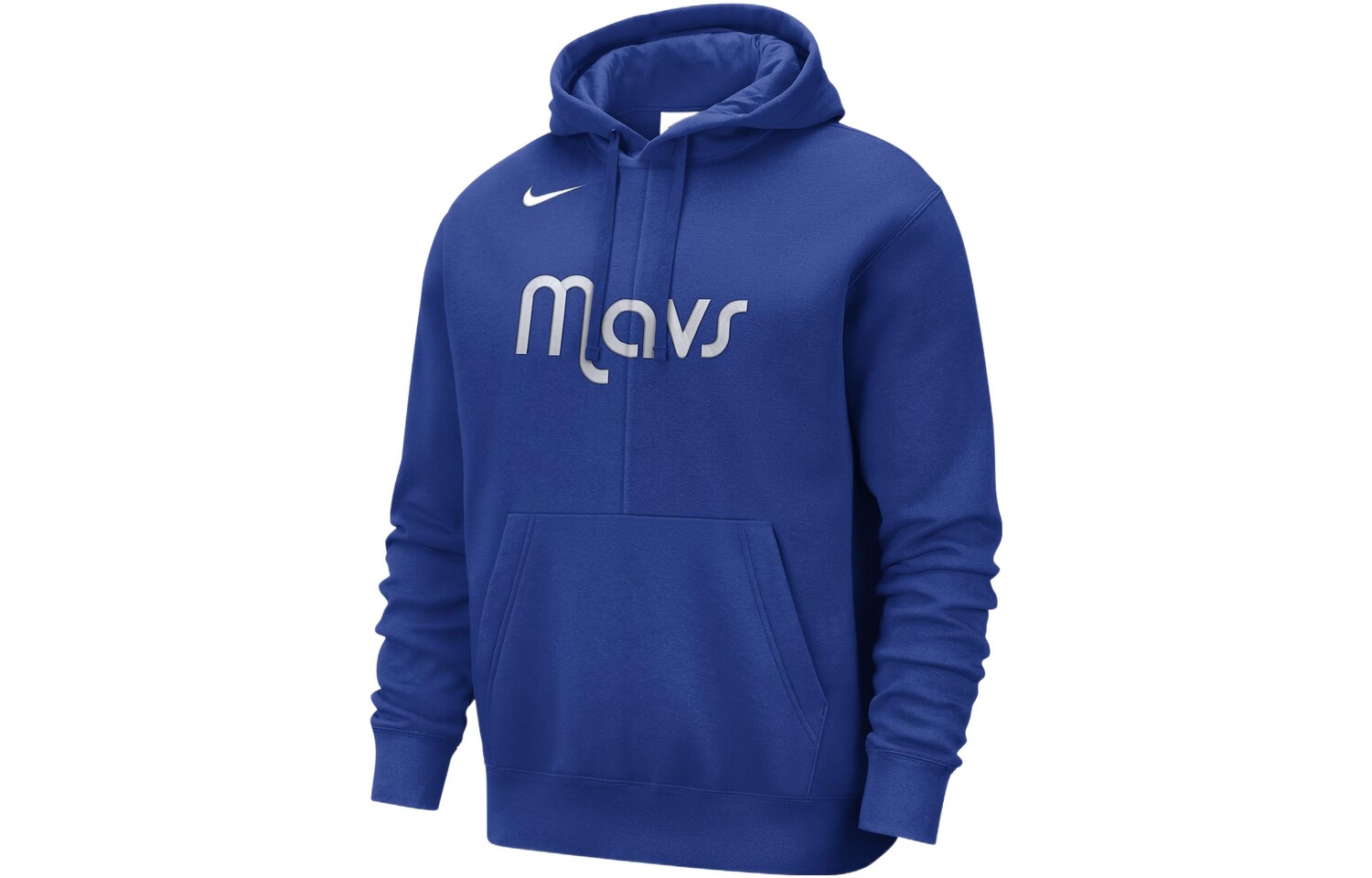 

Толстовка с капюшоном из флиса NBA Dallas Mavericks Courtside Nike, синий