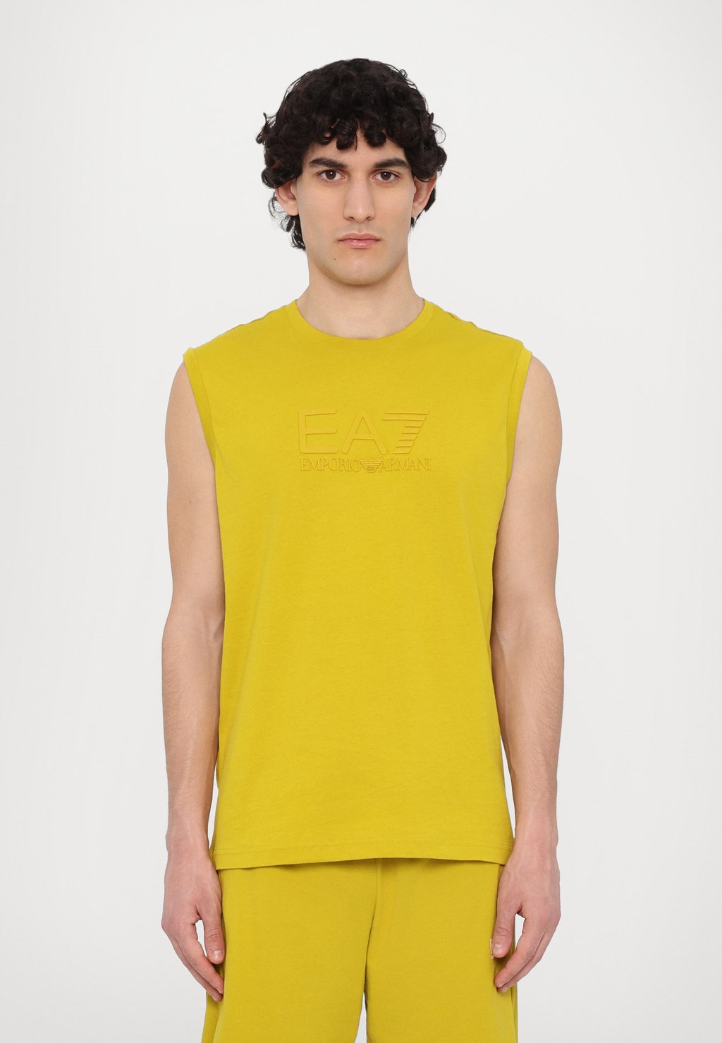 

Майка TANK EA7 Emporio Armani, желтый