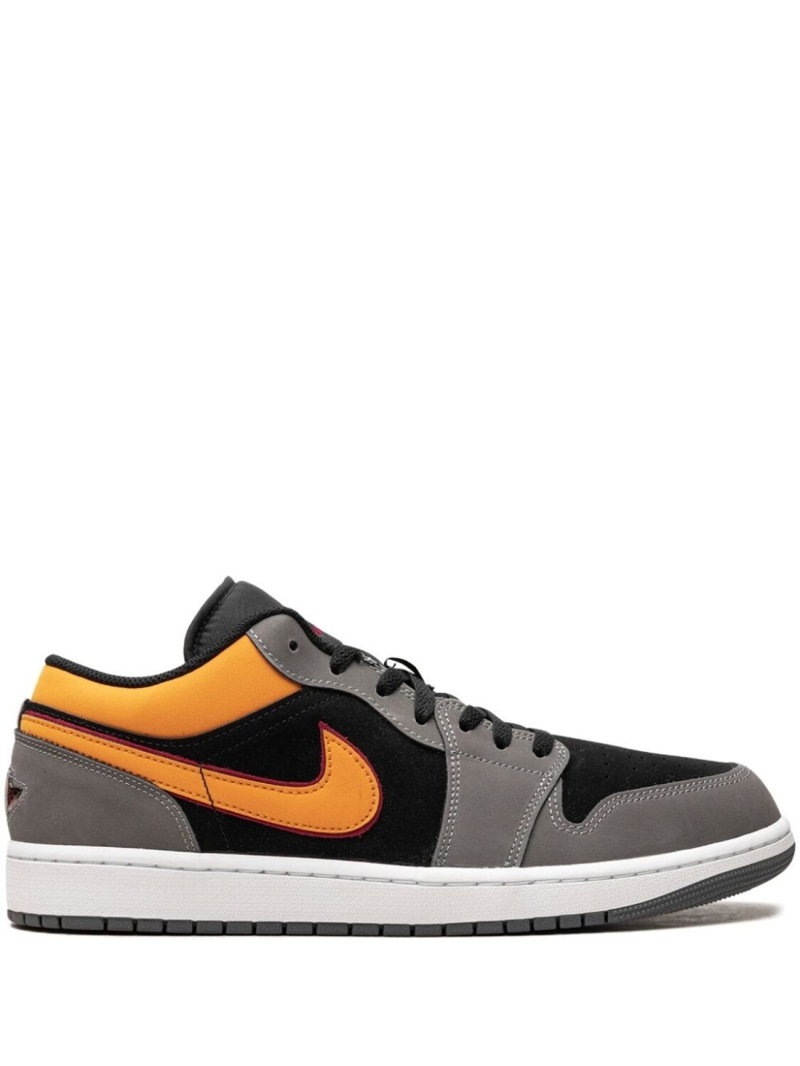 

Jordan кроссовки Air Jordan 1 Mid Vivid Orange, черный, Серый, Jordan кроссовки Air Jordan 1 Mid Vivid Orange, черный