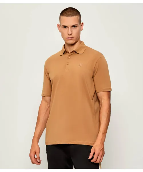 

Футболка поло Regular fit Karl Lagerfeld, бежевый