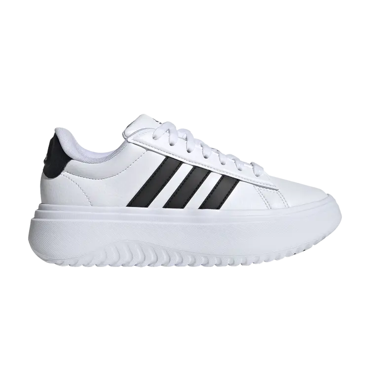 Кроссовки Wmns Grand Court Platform, белый/черный