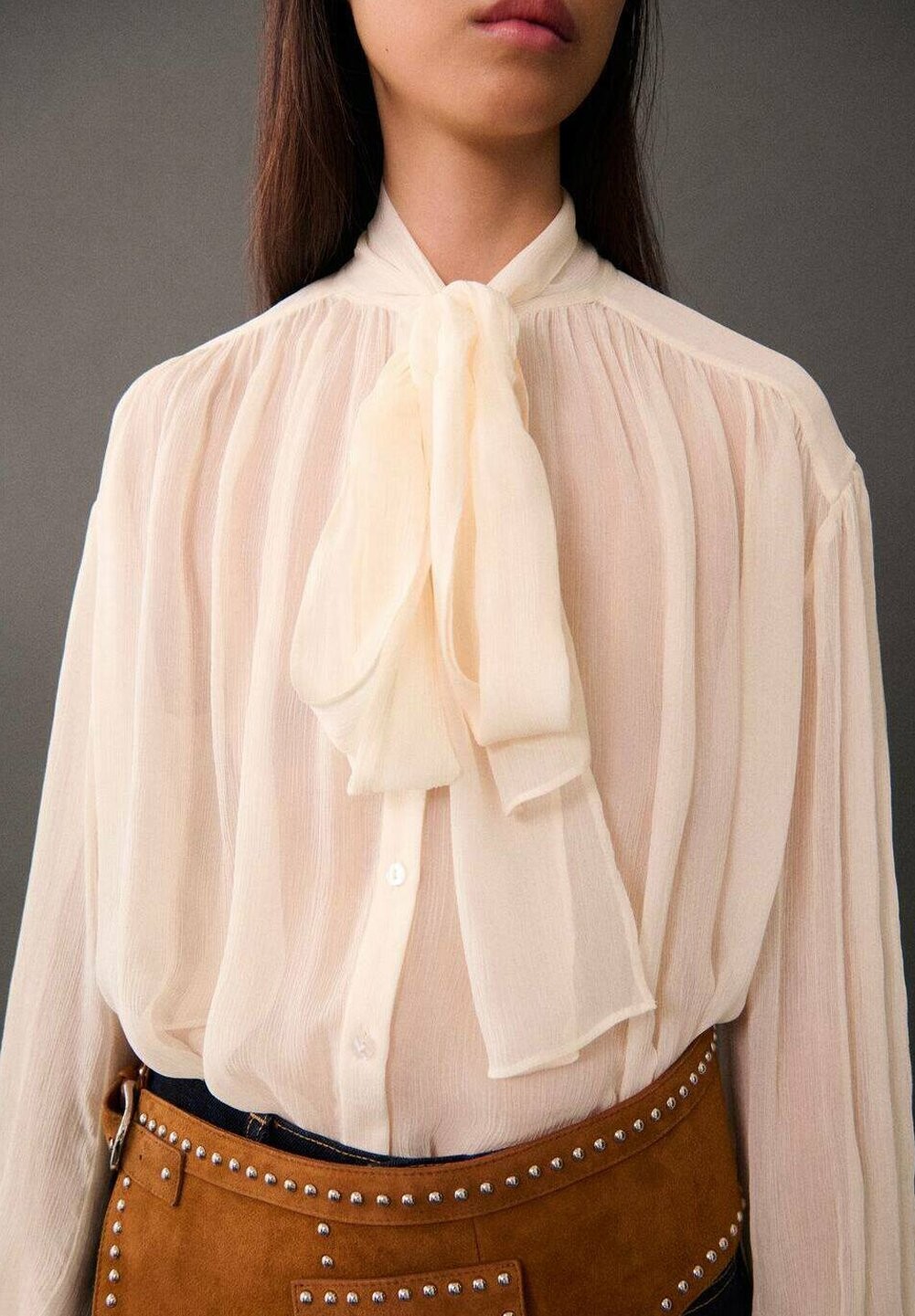 

Блуза KAIA Mango, кремовый