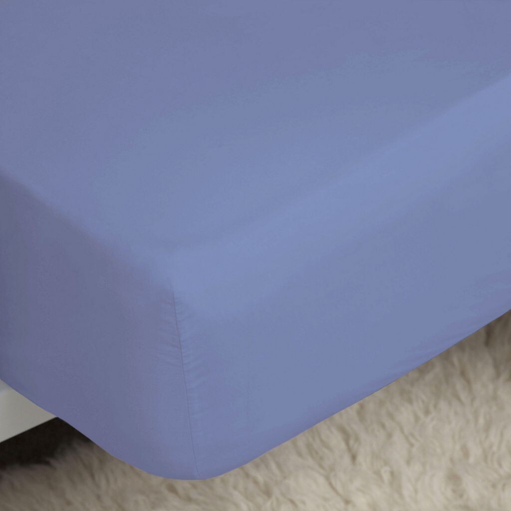

Простыня Belledorm Easy Care из перкаля BM171 (одинарная) (небесно-голубой)