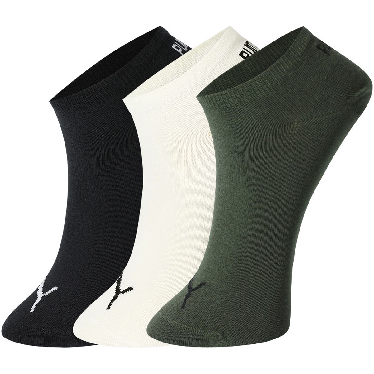 

Носки унисекс Puma, цвет 037 meters white/black/green