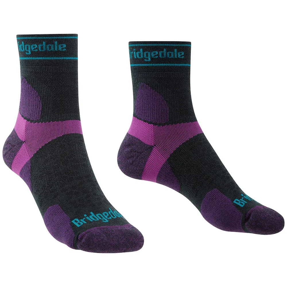 

Носки Bridgedale Ultralight T2 Merino Sport 3/4 Crew, черный