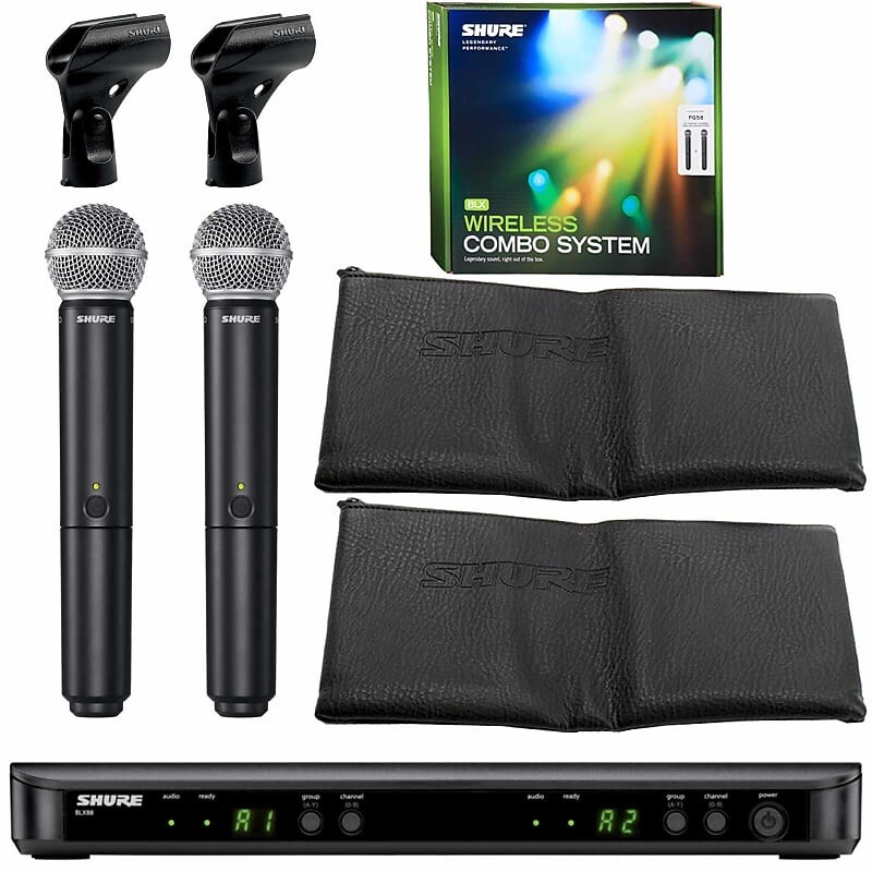 

Микрофон Shure BLX288 / PG58-H10
